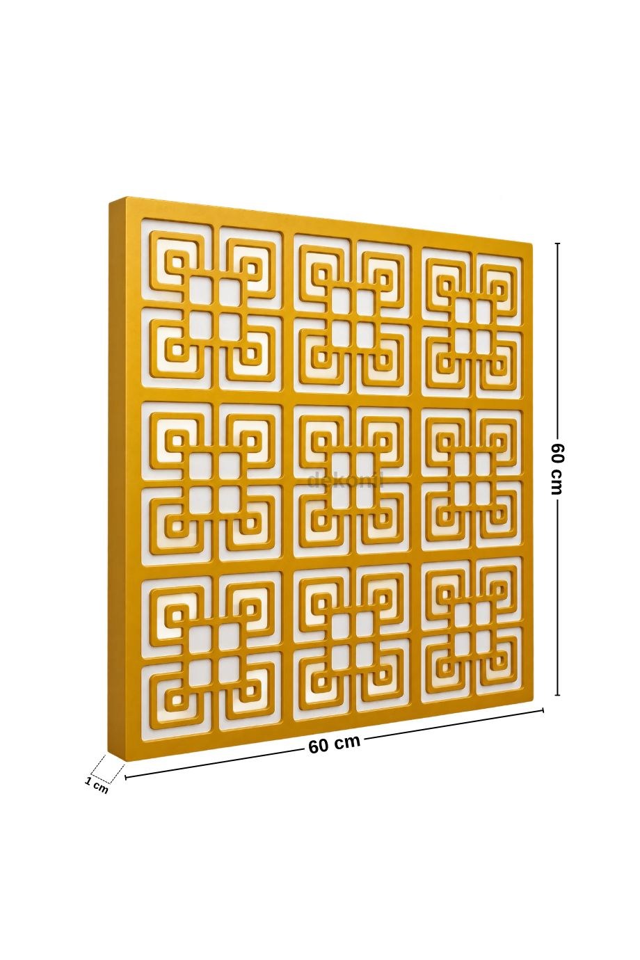 Altın Yonca PVC Asma Tavan Kaplama Paneli 60*60 cm