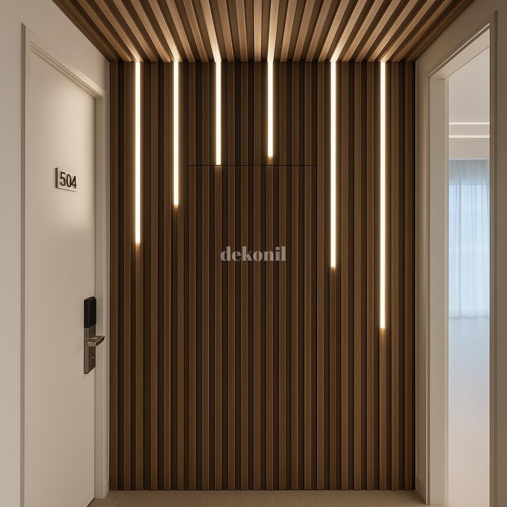Aluminum Case Daylight Wide Recessed Light 40 cm