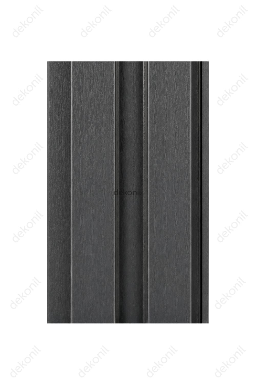 Anthracite Exterior Wall Paneling 20cm