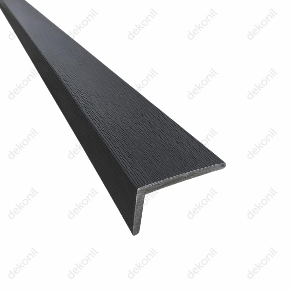 Antrasit Dış Cephe Lambri Köşe Profili 4*6 cm
