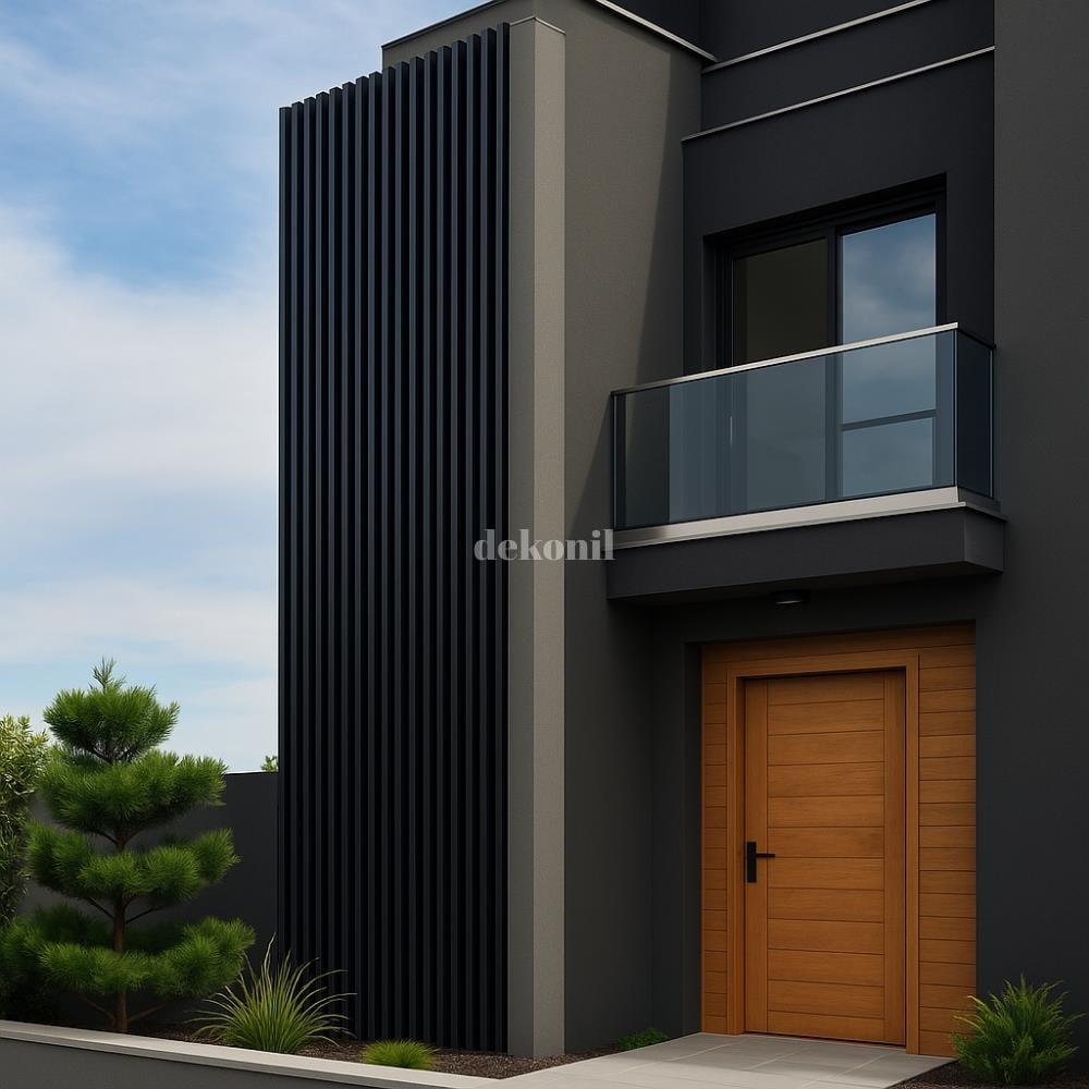 فاصل جداري مركب من مادة أنثراسايت، مقاس 4*10*290 سم