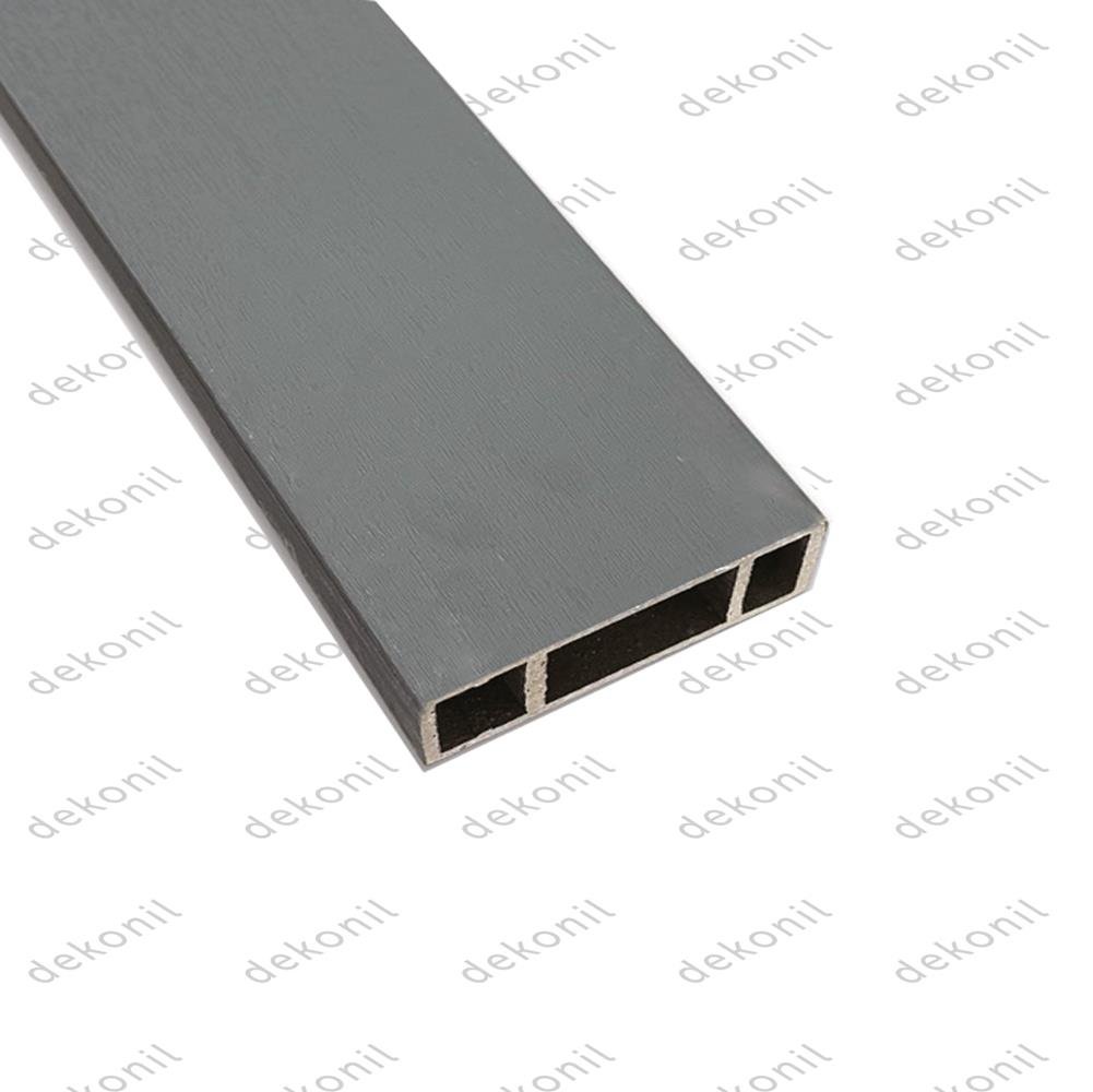 Antrasit Kompozit Seperatör Duvar Bölme Profili 4*10*280 cm