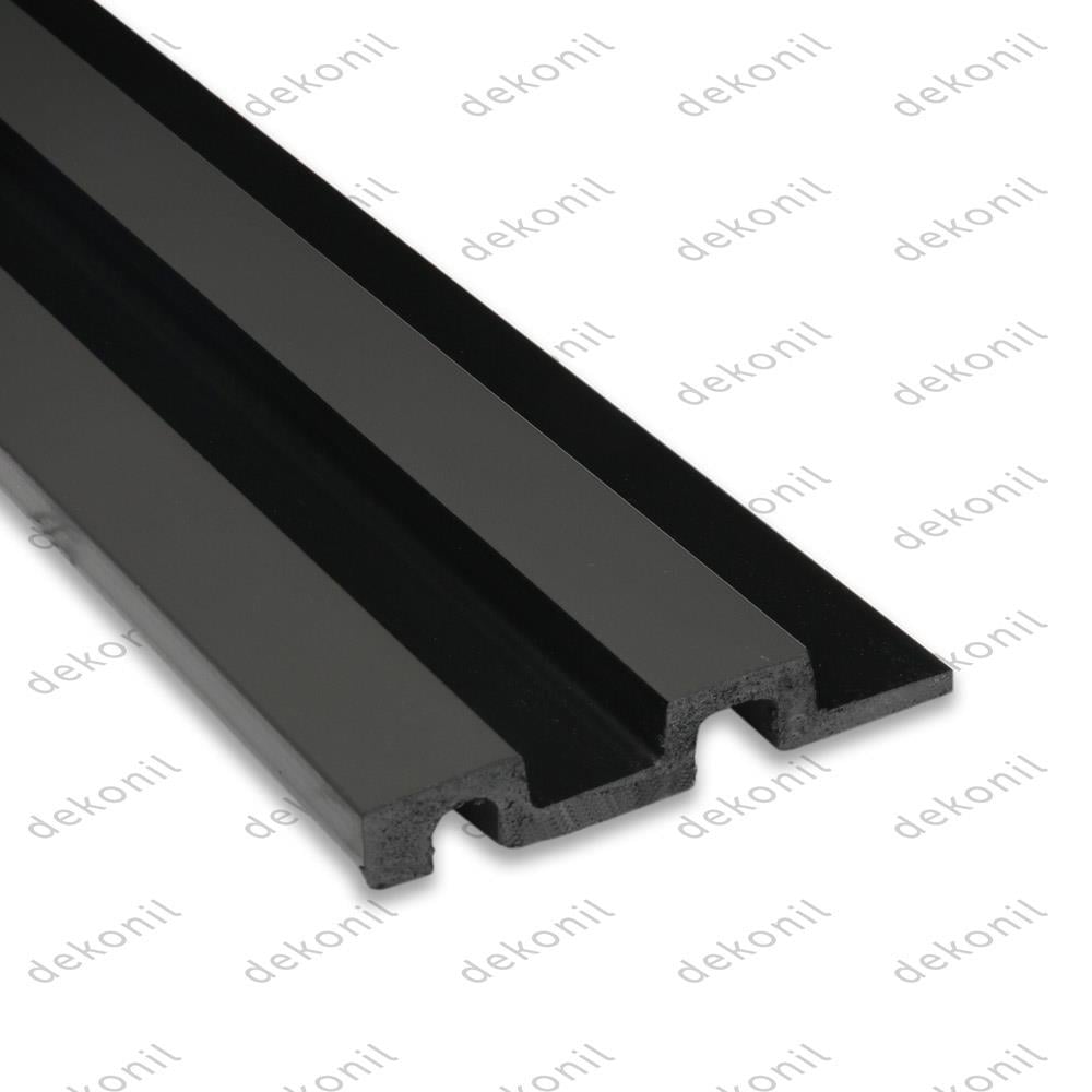 Decorative Elegance Black Anthracite ceiling and Wall paneling 12 cm