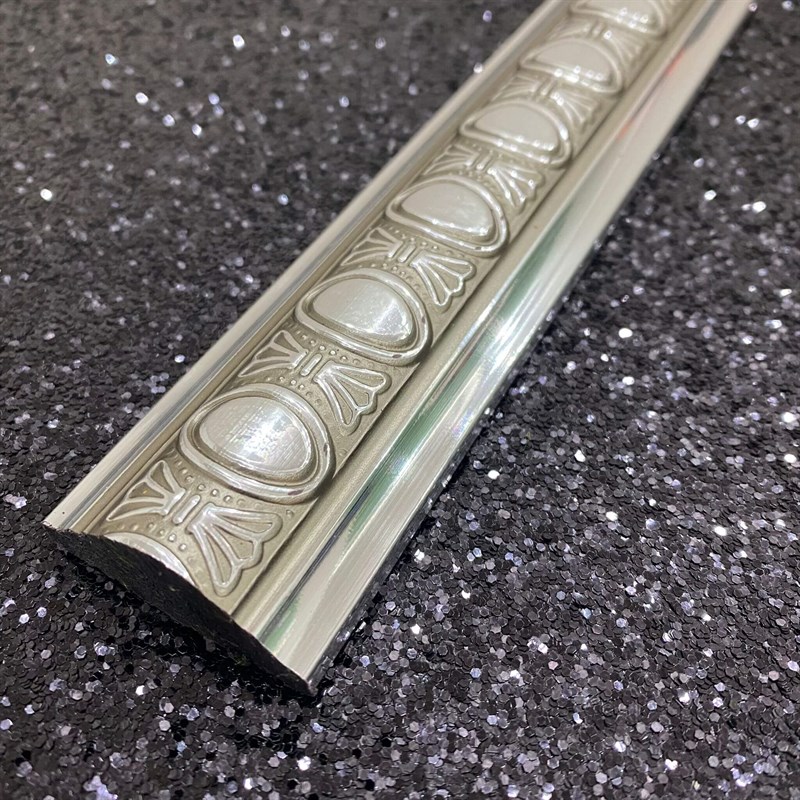 Audy Gümüş Duvar ve Tavan Çıtası 4cm | Dekonil