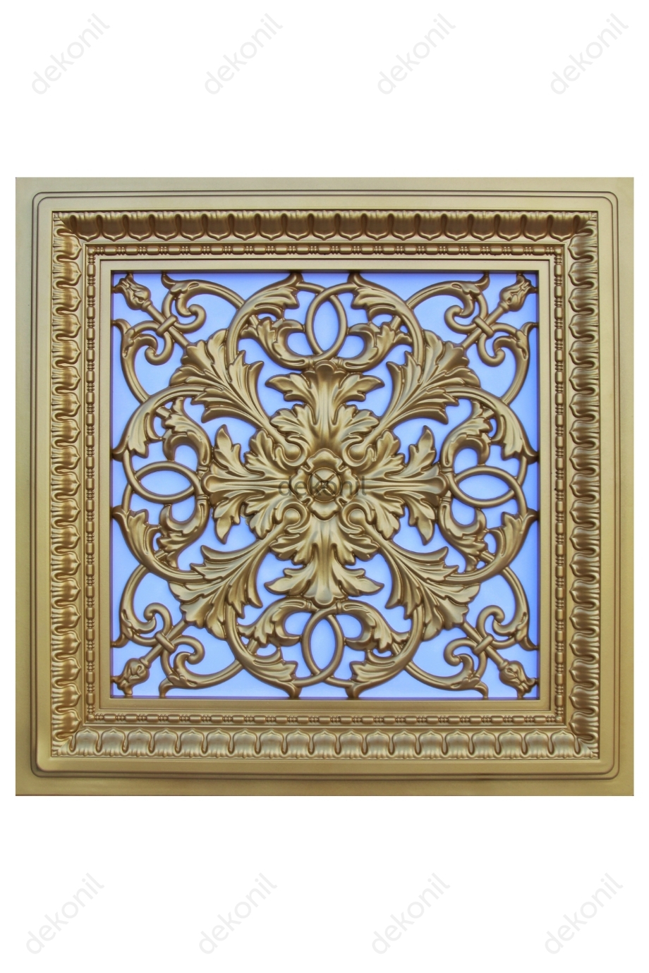 Avangarde Altın Pvc Tavan Paneli 60*60 cm