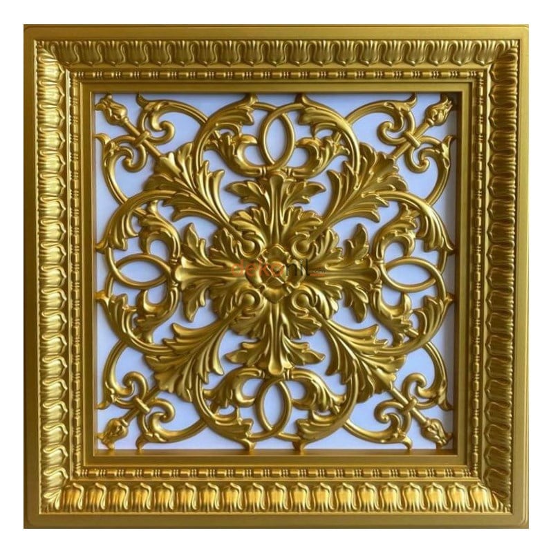 Avangarde Altın Pvc Tavan Paneli 60*60 cm