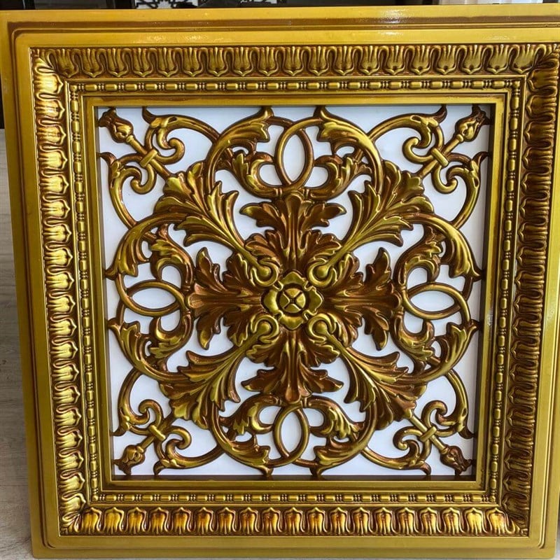 Avangarde Eskitme Pvc Tavan Paneli 60*60 cm | Dekonil