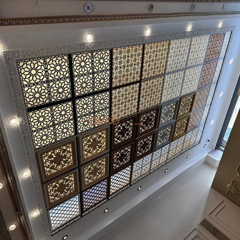 Avangarde Tumbled Pvc Ceiling Panel 60*60 cm