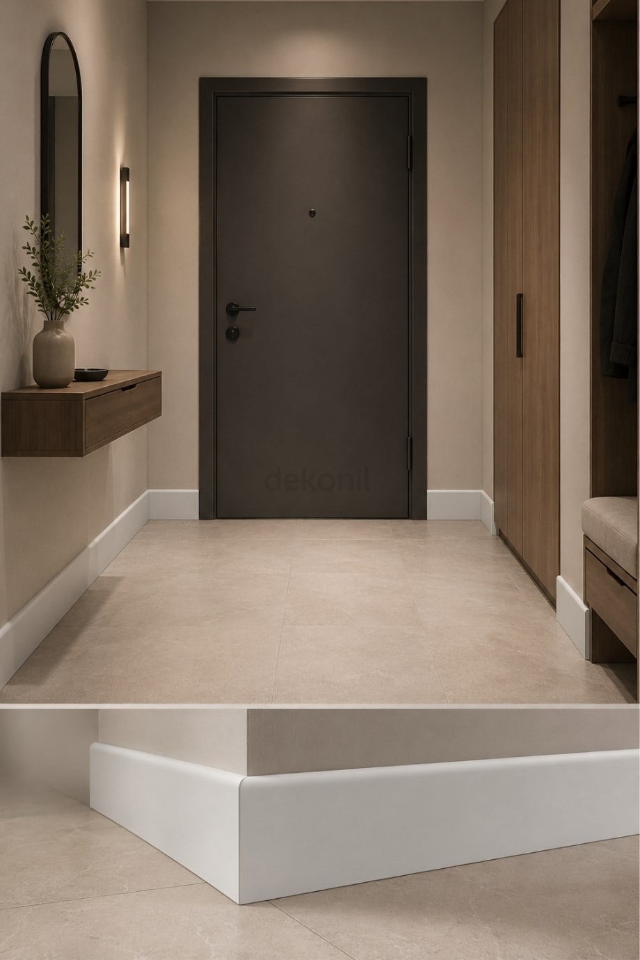 Basic Decorative Paintable Skirting 10cm