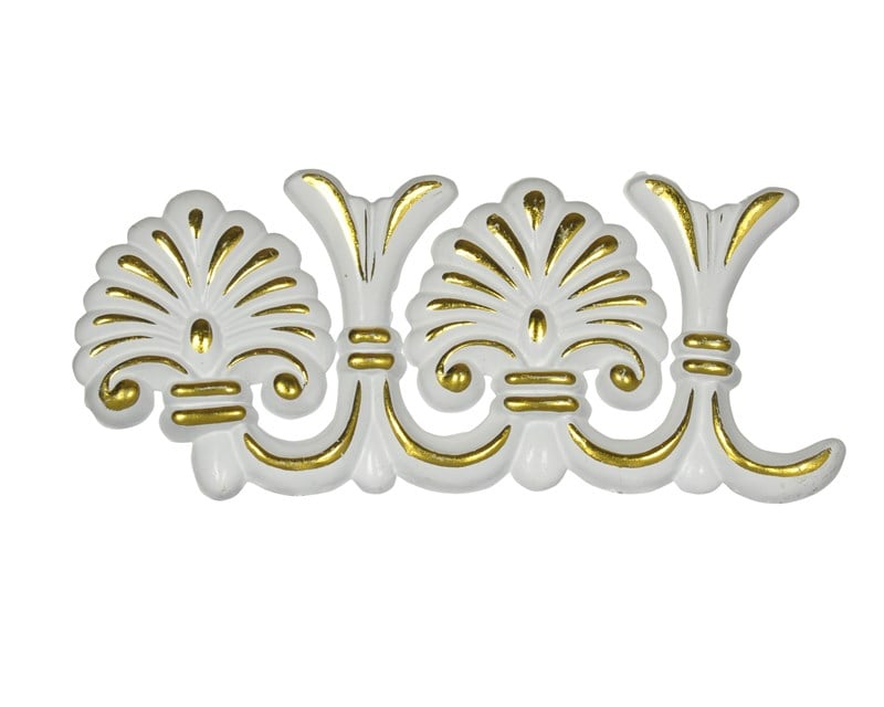 Beyaz Altın Parçalı Papatya Motif 12,5*5,5 cm