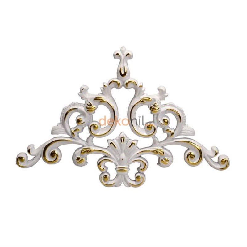 Beyaza Altın D19 Saray Tavan Köşe Motif 41*26 cm