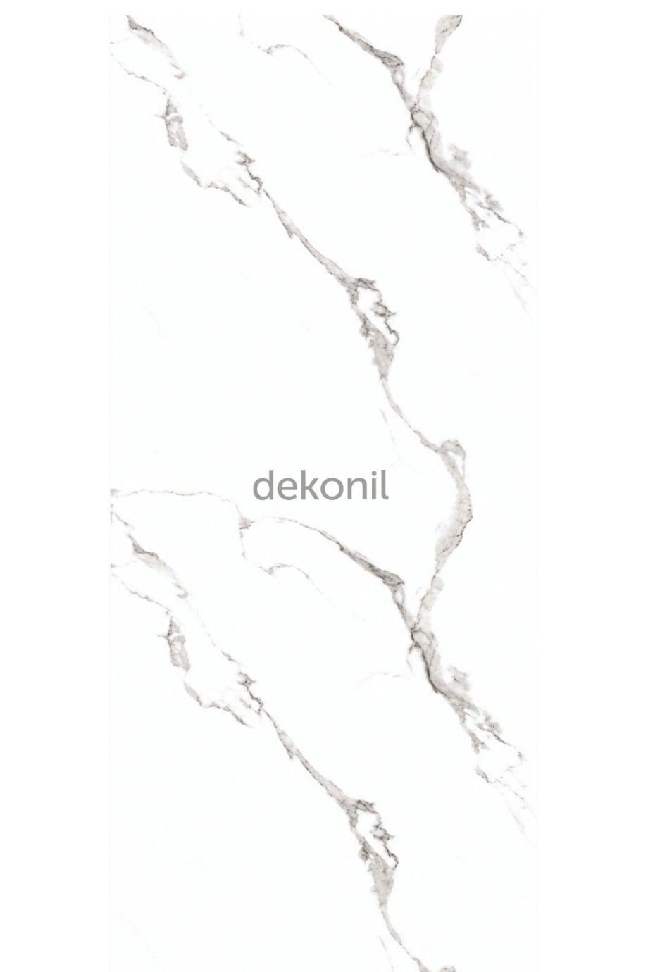 Bianco Beyaz Mermer Desenli PVC Duvar Paneli 122x244 cm