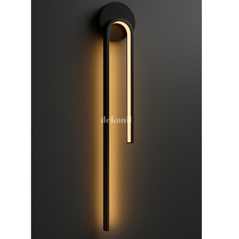 Black Ingis Abajur Şarjlı Kablosuz LED Aplik