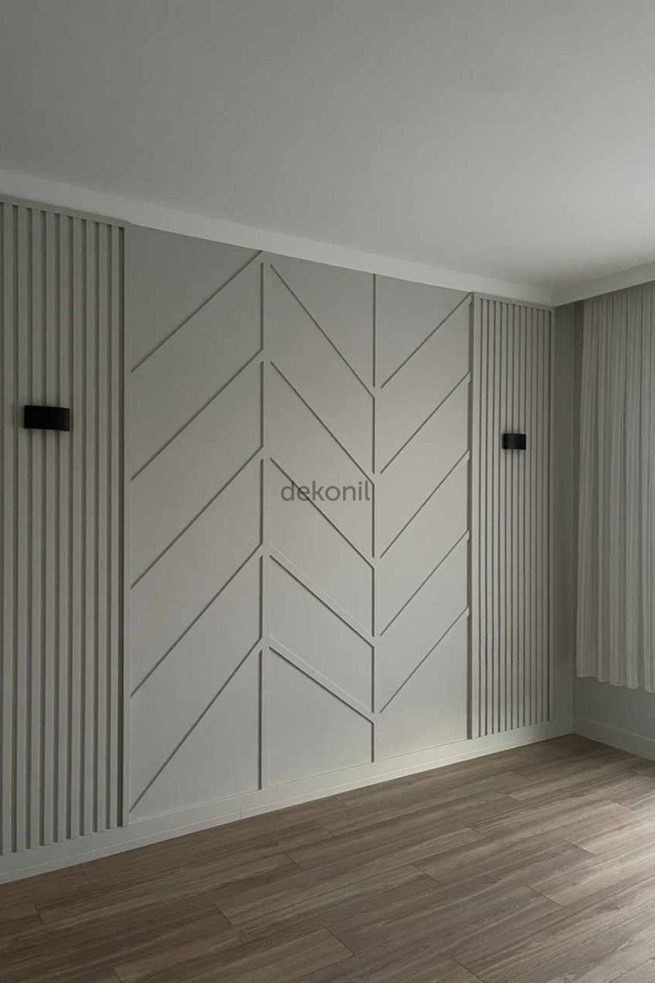 Boyanabilir Duvar ve Tavan Lambri 12cm