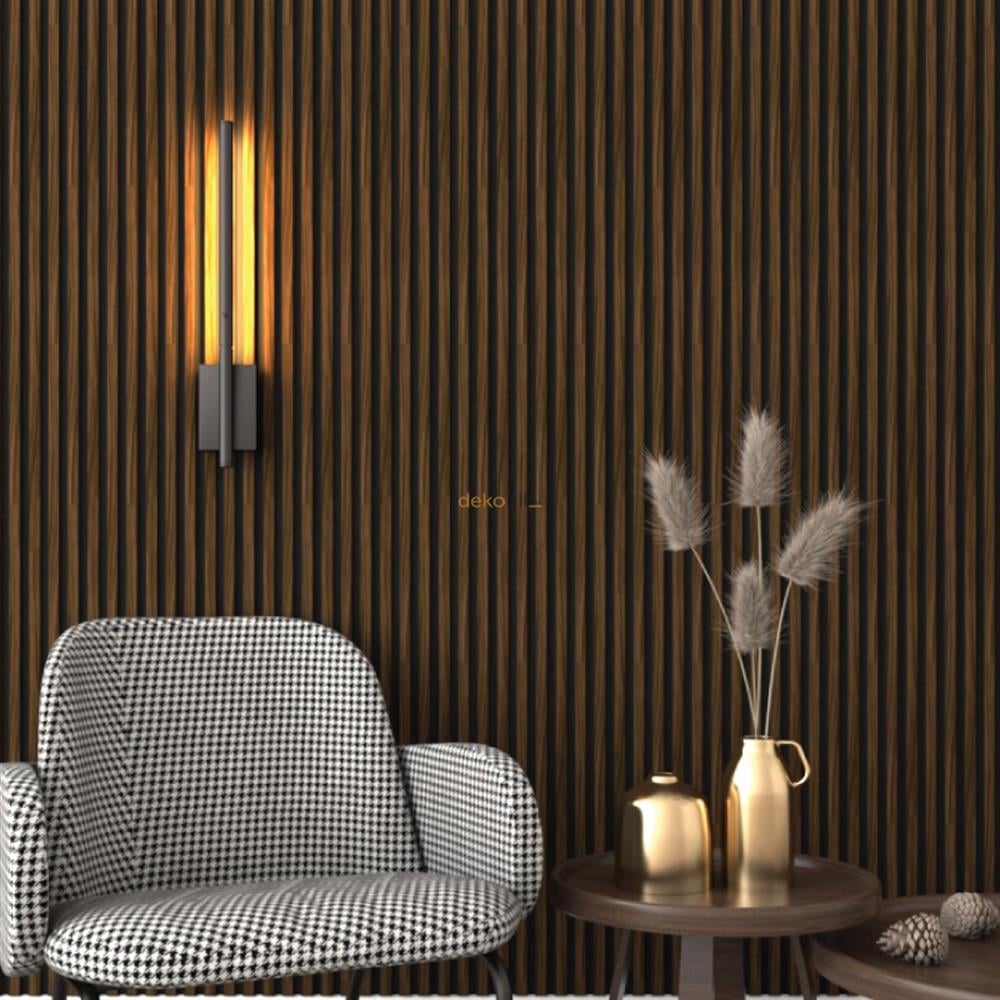 Dekoratif Ceviz Duvar ve Tavan Lambri 11,5cm