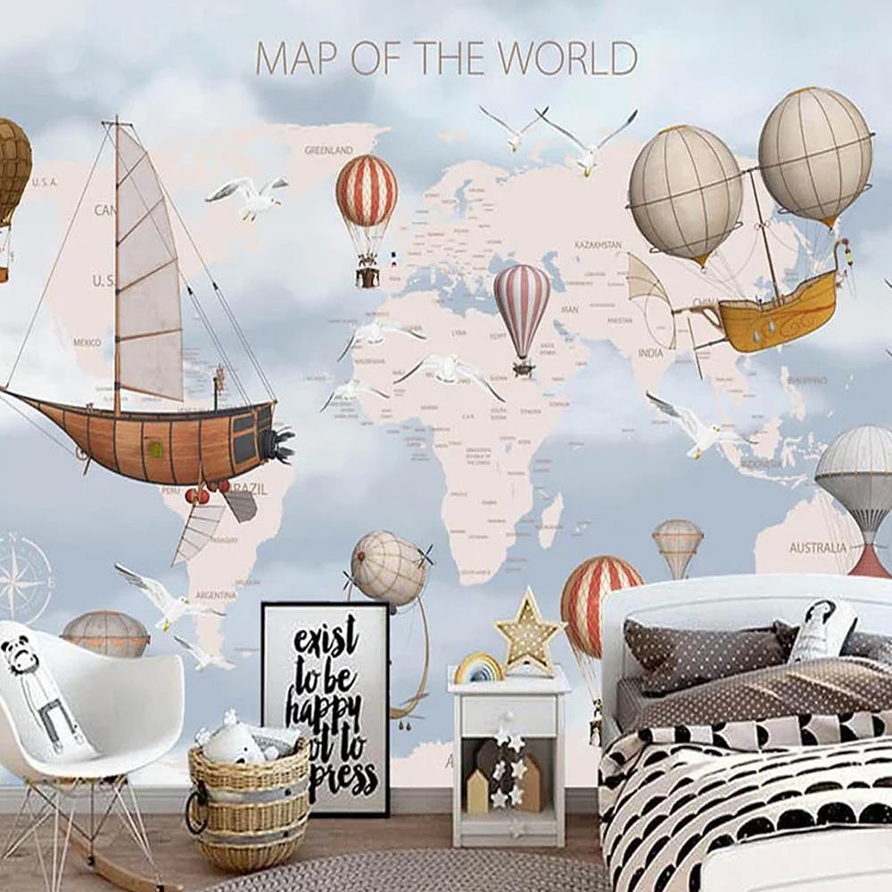 Çocuk Odası Kişiye Özel Baskı Duvar Kağıdı