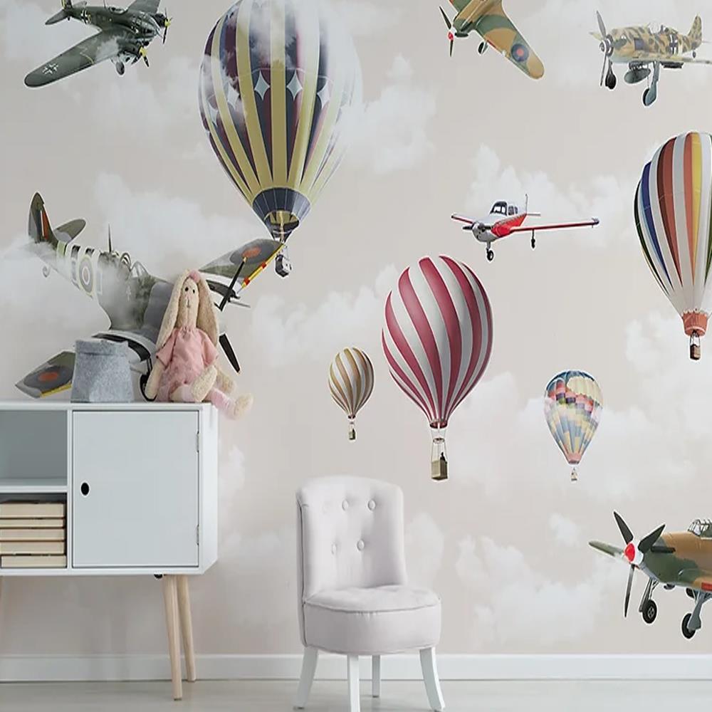 Çocuk Odası Kişiye Özel Baskı Duvar Kağıdı