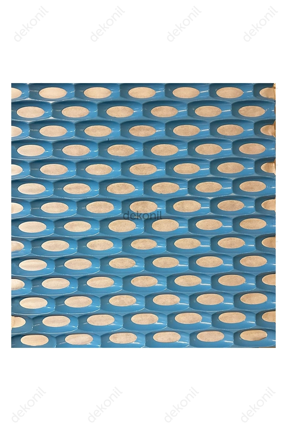 Damla Light Blue PVC Ceiling Panel 60*60
