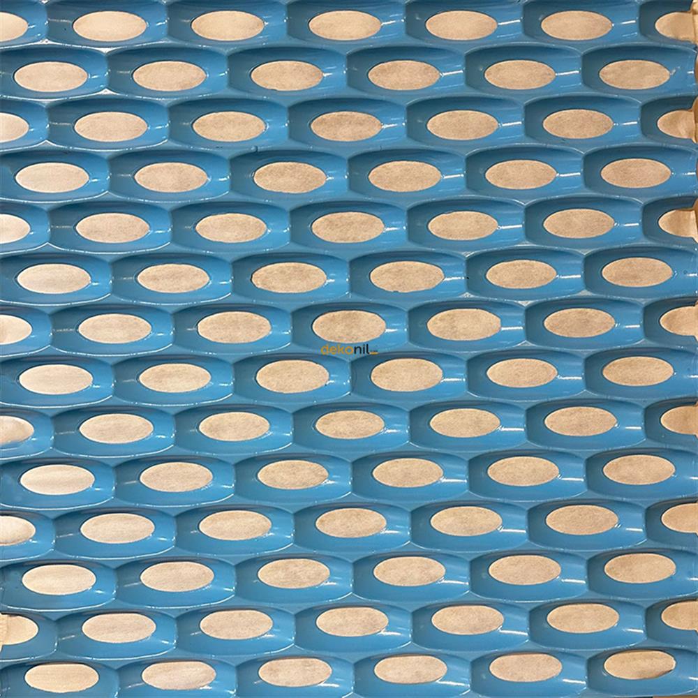 Damla Açık Mavi PVC Tavan Paneli 60*60