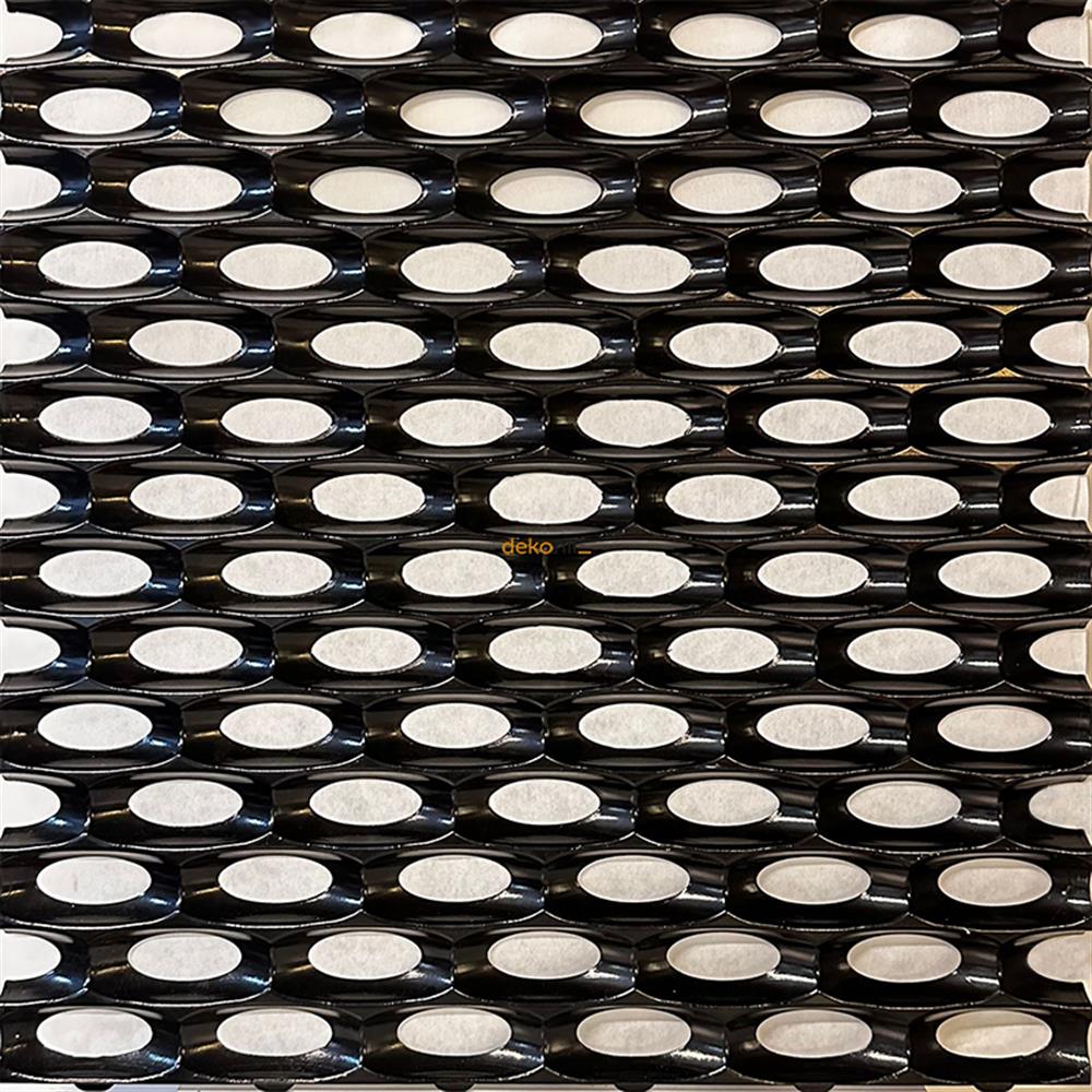 Damla Siyah PVC Tavan Paneli 57*57cm