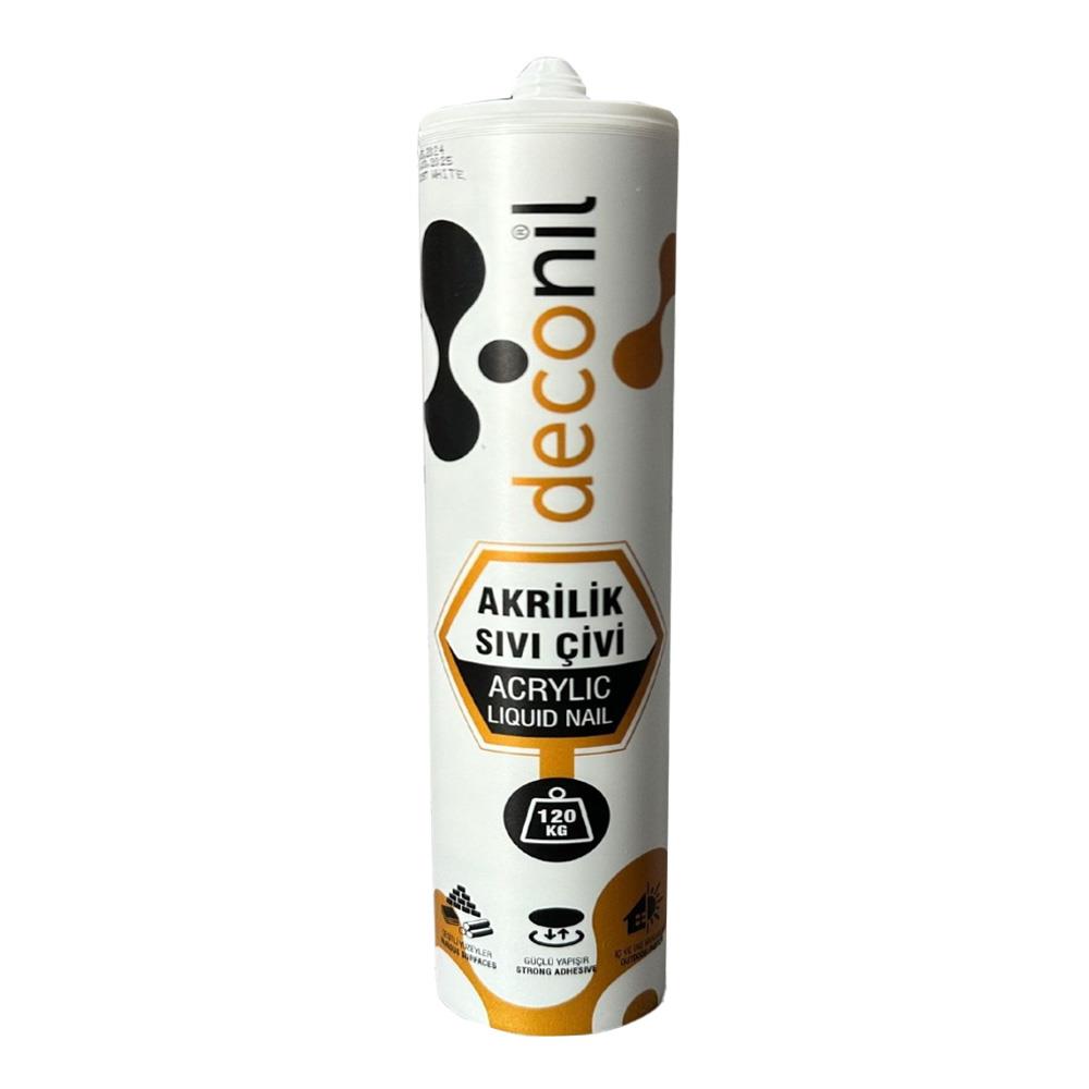 Deconil Akrilik Çivi Silikonu 280 ml