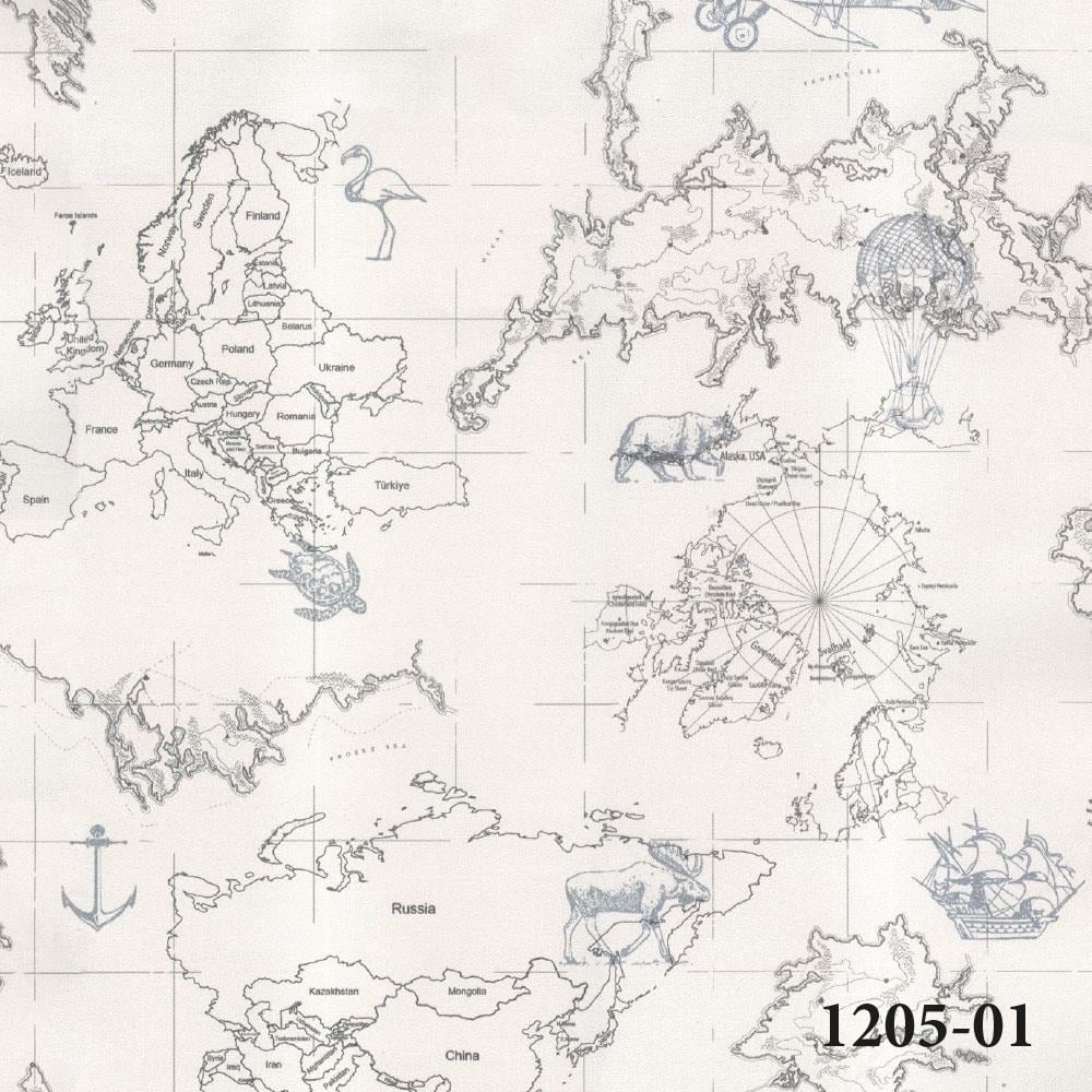 Decowall Deco Junior Çocuk Odası Duvar Kağıdı 1205-01