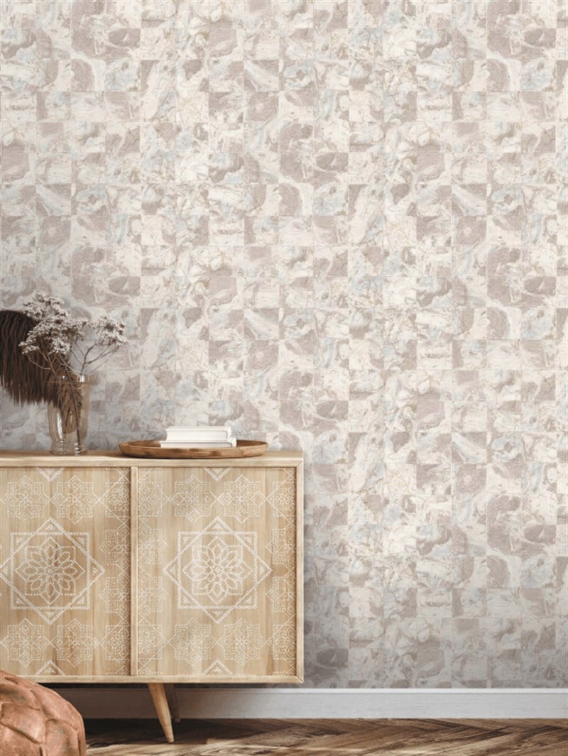 Decowall Orient Geometrik Desenli Duvar Kağıdı 1510-03