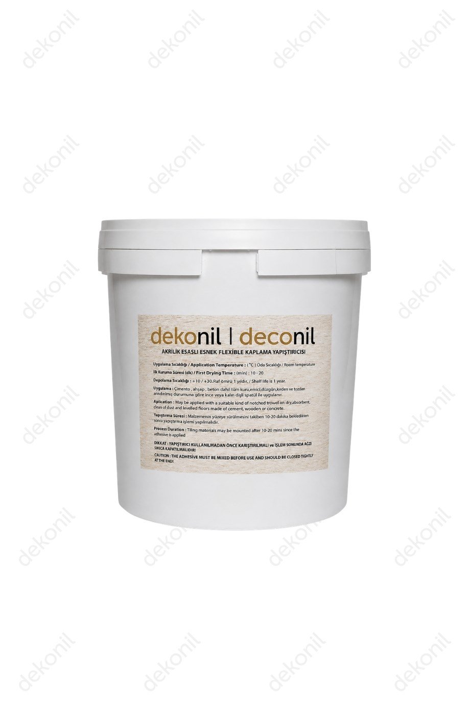 Dekonil Akrilik Esaslı Flex Stone Esnek Taş Yapıştırıcısı 1 kg