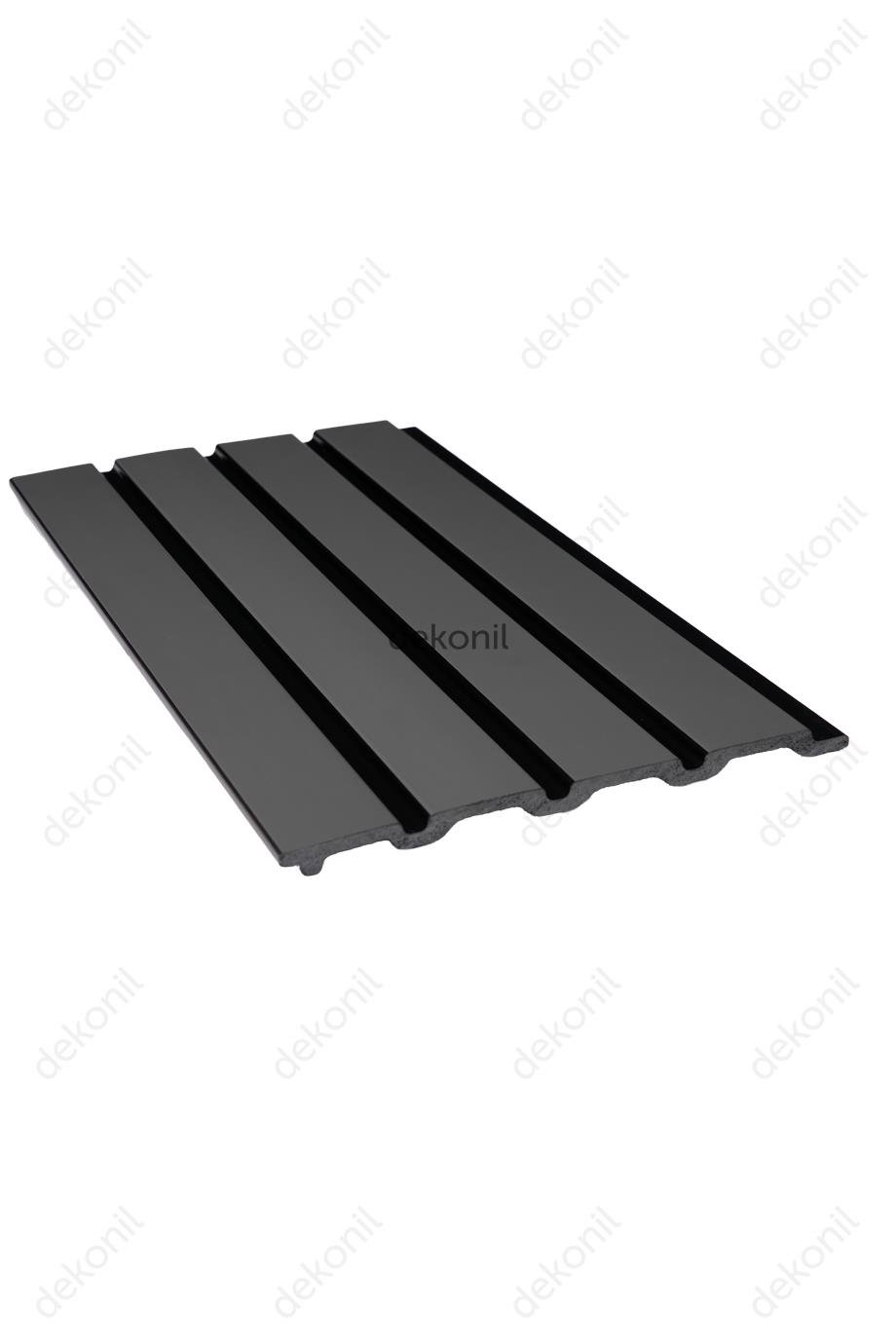 ألواح السقف والجدران ديكونيل باللون الأسود الفحمي 21 سم