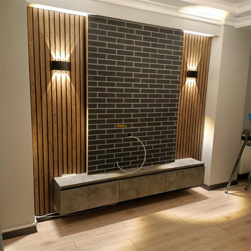 Dekonil Siyah Modern Aplik 18*9cm