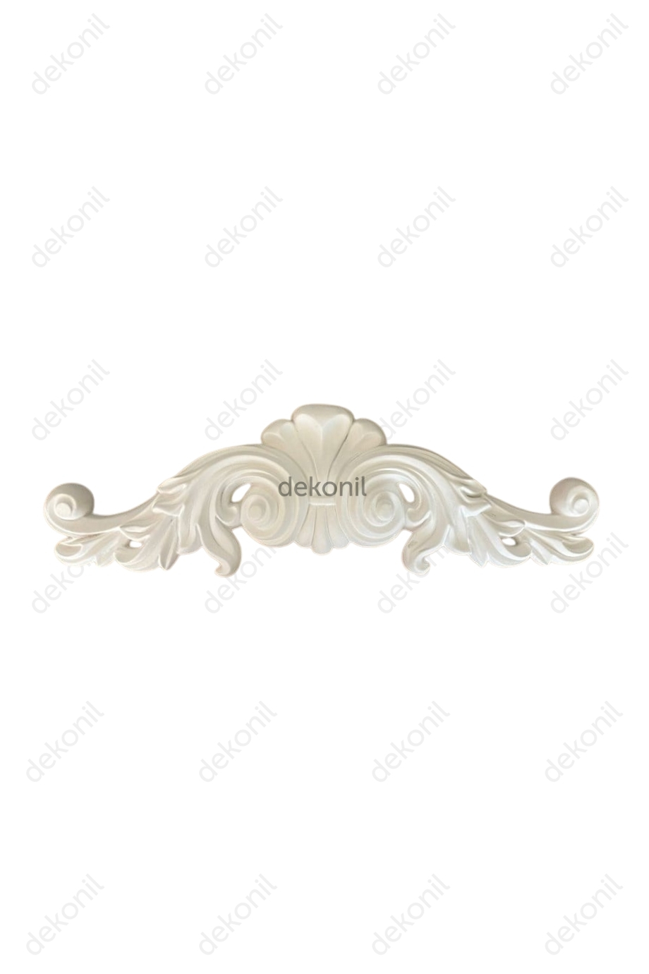 Dekoratif Poliüretan Boyanabilir Kapı Tacı 62 cm