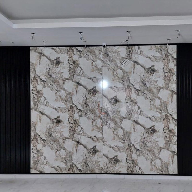 Dekoratif Siyah Duvar ve Tavan Lambri 12cm