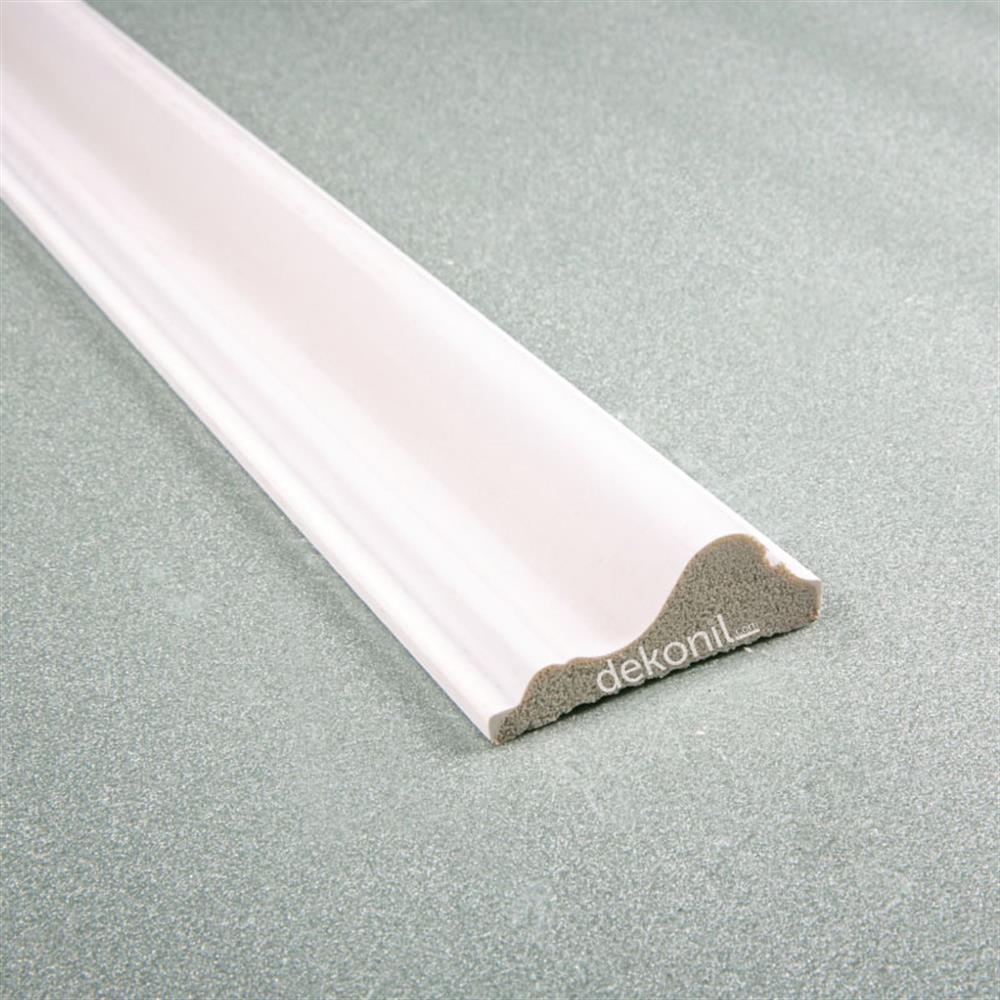 Destan 4cm Boyanabilir Bordürlü  Hazır Kesilmiş Duvar Çıtası Paketi 6'lı