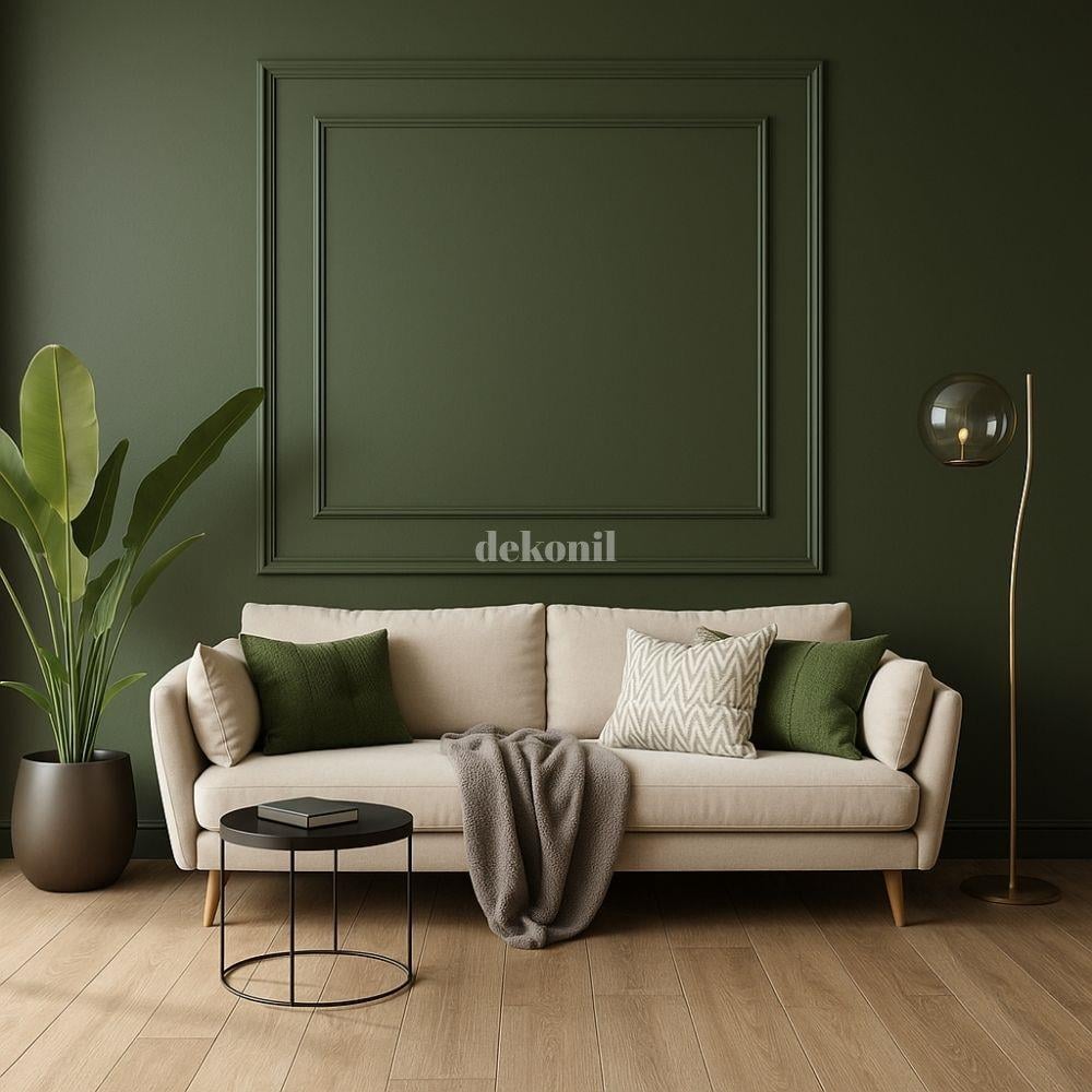 Destan 4cm ve 2 cm Boyanabilir Hazır Kesilmiş Duvar Çıtası Paketi (120*120cm)