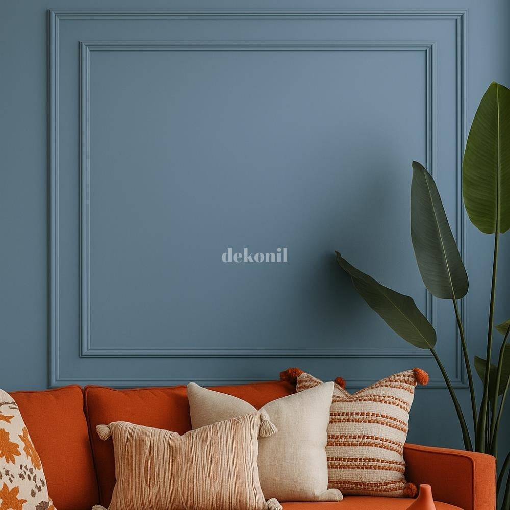 Destan 4cm ve 2,5 Boyanabilir Hazır Kesilmiş Duvar Çıtası Paketi (120*120cm)