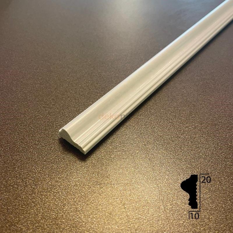 Destan 4cm ve 2,5 Boyanabilir Hazır Kesilmiş Duvar Çıtası Paketi 120 cm