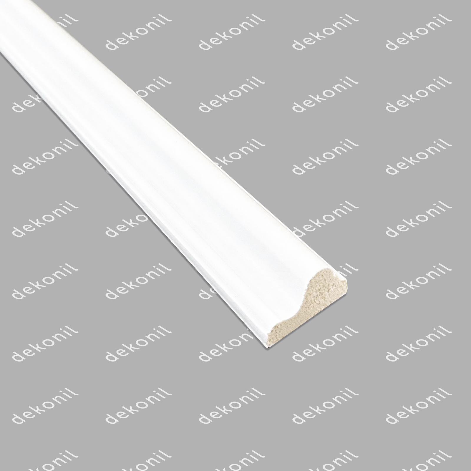 Destan Paintable Wall Moulding Lath 2cm