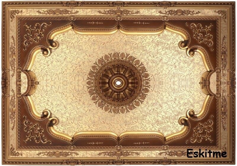 Dikdörtgen Saray Tavan Bordür Paket 140-200cm (7*4) | Dekonil