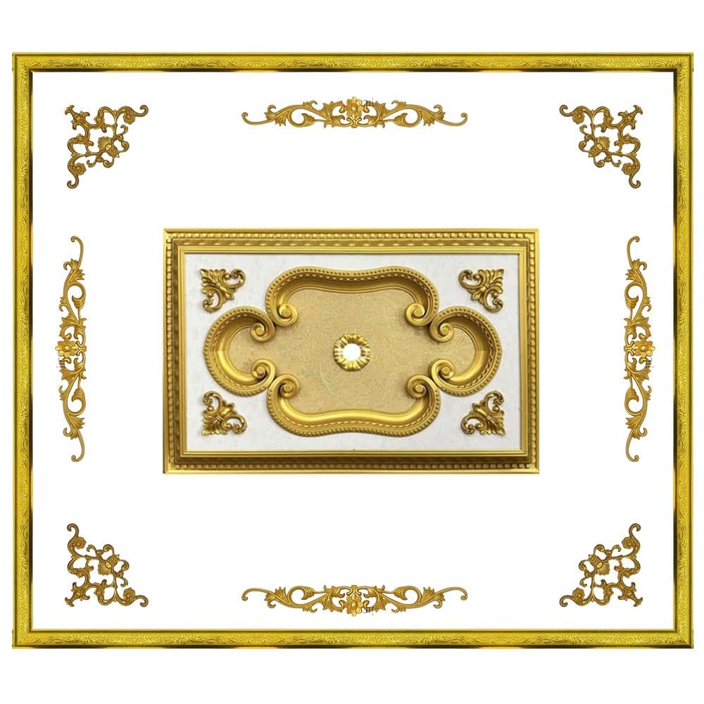 Dikdörtgen Saray Tavan Standart Paketi 60-90cm (3*2 m²)