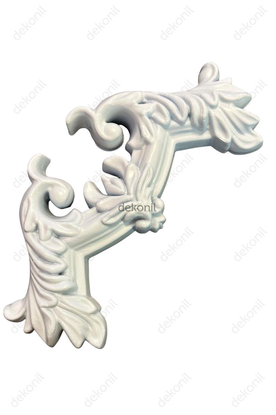 Wall Lath Interlaced Şah Ps Corner Motif 4cm