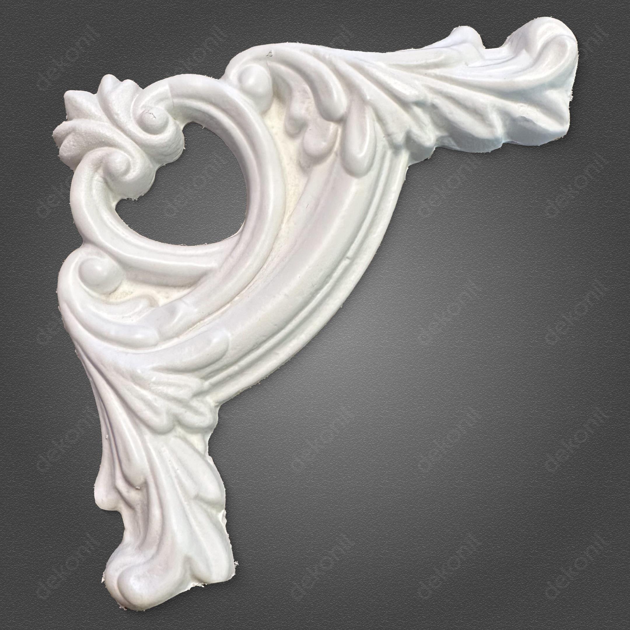 Eagle Poliüretan Boyanabilir 2.5cm Çıta Geçmeli Köşe Motifi