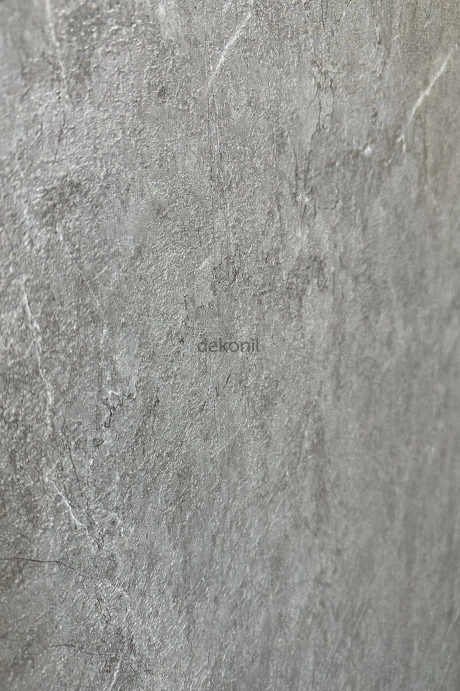 Emboss Grey Dokulu Mermer Desenli Pvc Duvar Paneli 122*244cm