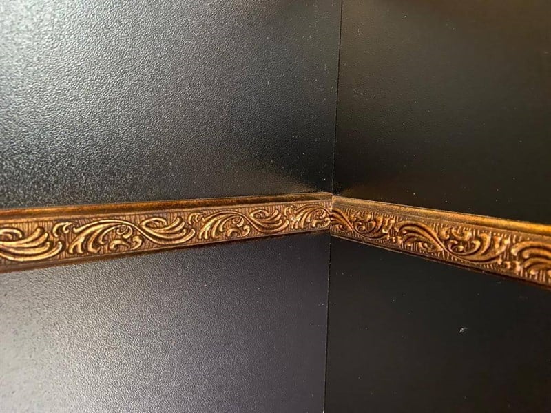 Eskitme Ahşapiyer Çıta Bordür Profil 2*290 cm, Saray Tavan Profilleri Çıta Bordür Süpürgelik Lambri Modelleri ve Fiyatları Patina, Eskitme, Altın, Gümüş