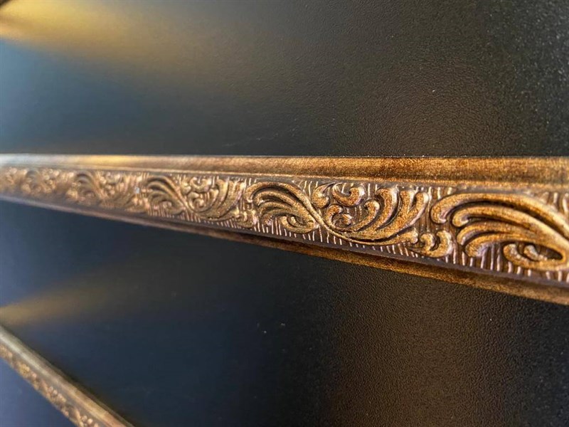 Eskitme Ahşapiyer Çıta Bordür Profil 3*290 cm, Saray Tavan Profilleri Çıta Bordür Süpürgelik Lambri Modelleri ve Fiyatları Patina, Eskitme, Altın, Gümüş
