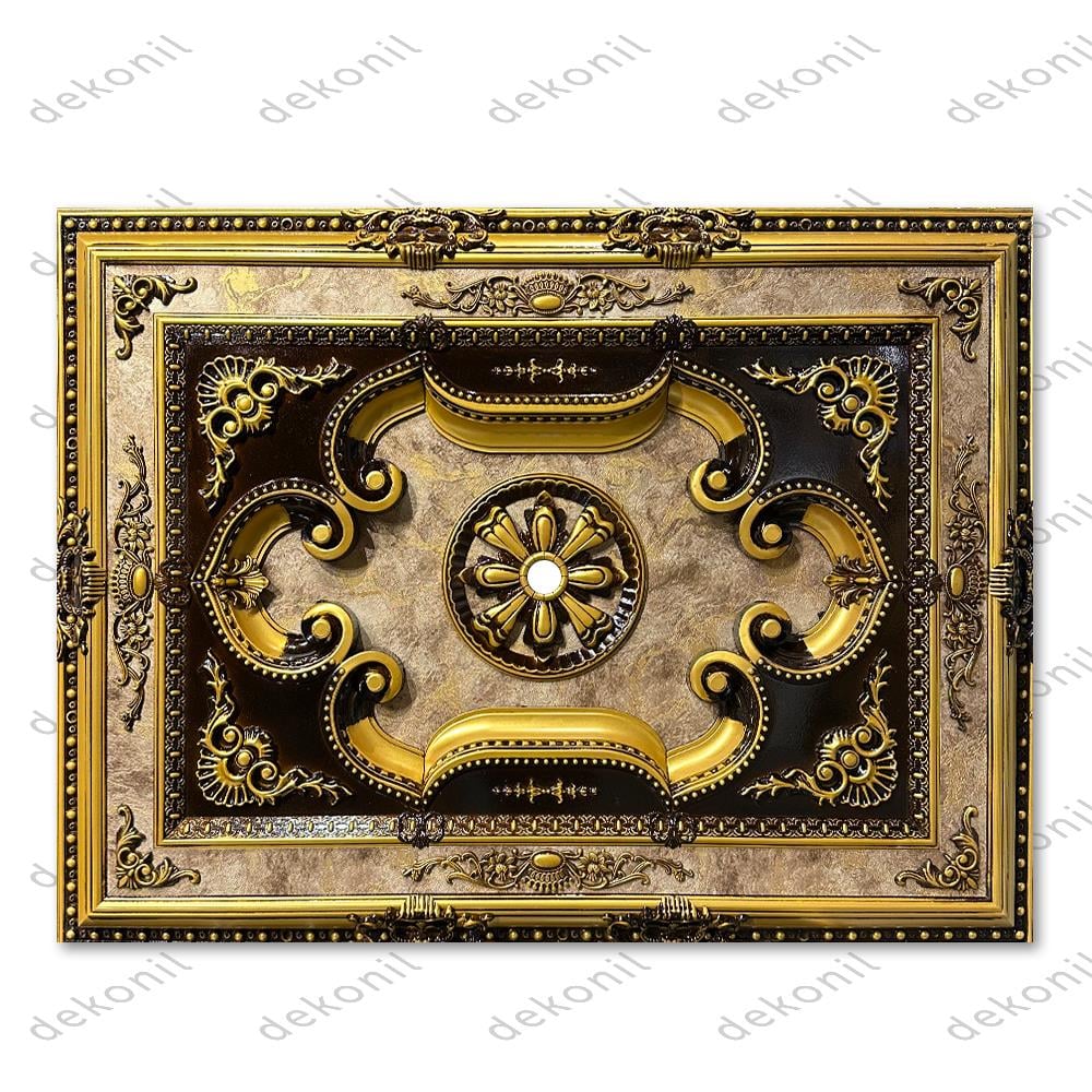 سقف قصر مستطيل عتيق 90*120 سم