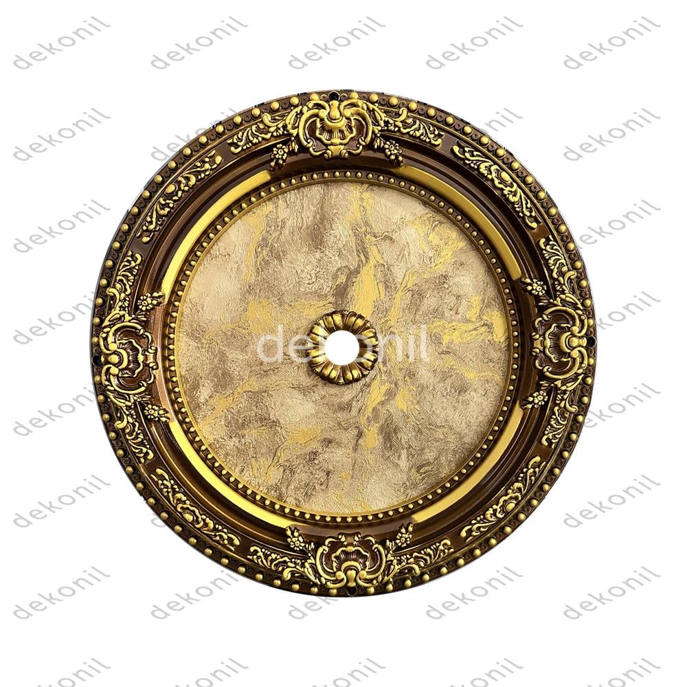 Palace Ceiling Oval Brown 60cm