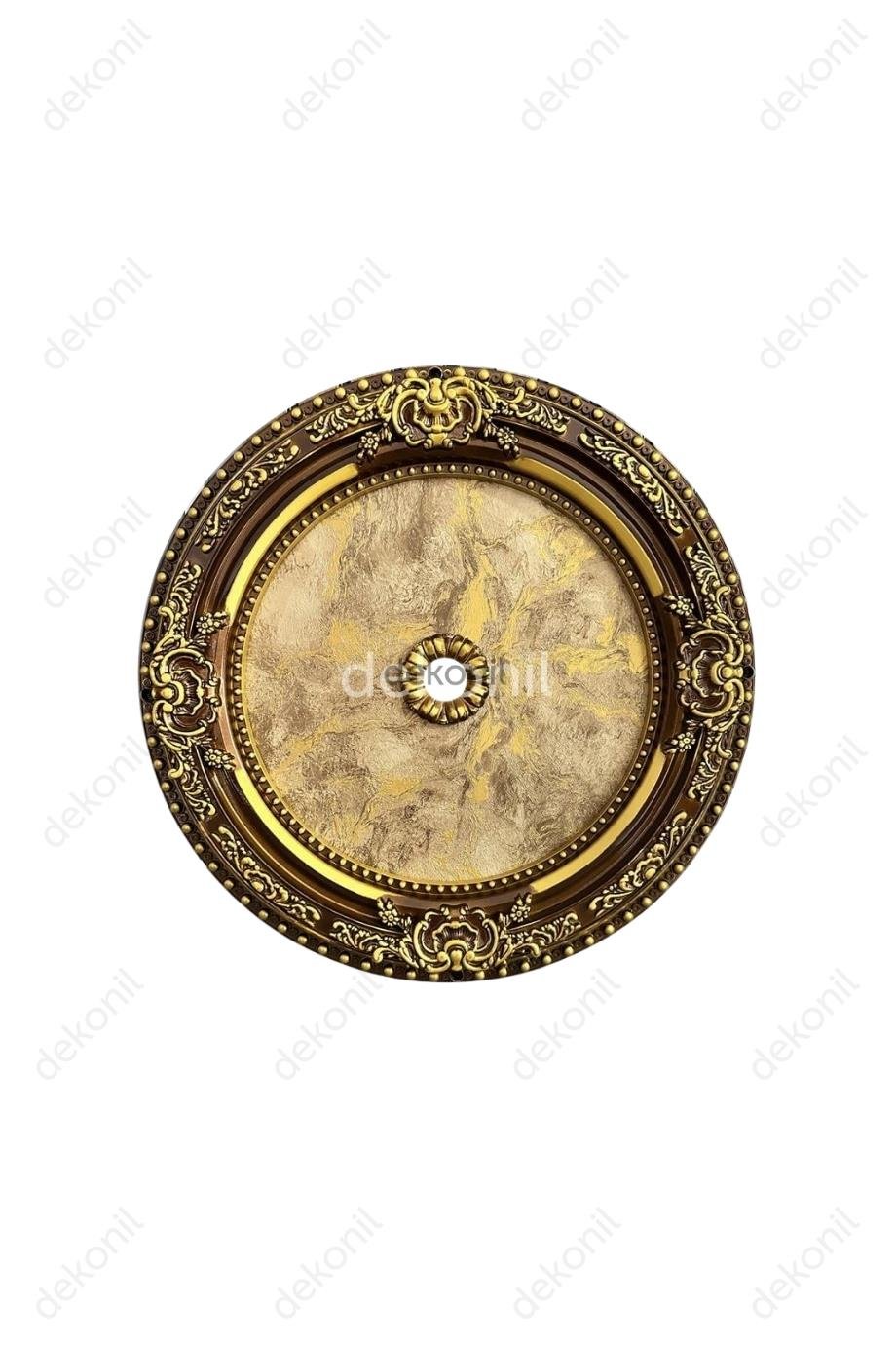 Palace Ceiling Oval Brown 60cm