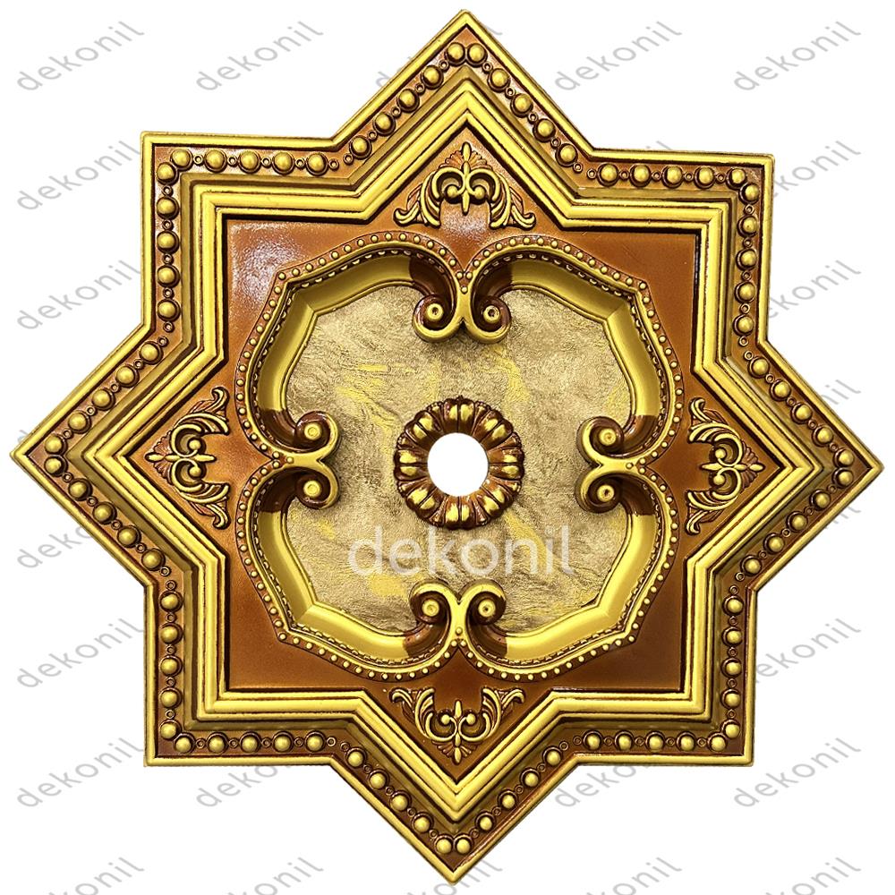 بحرة أسقف نجمة عتيق مزخرف 60 سم