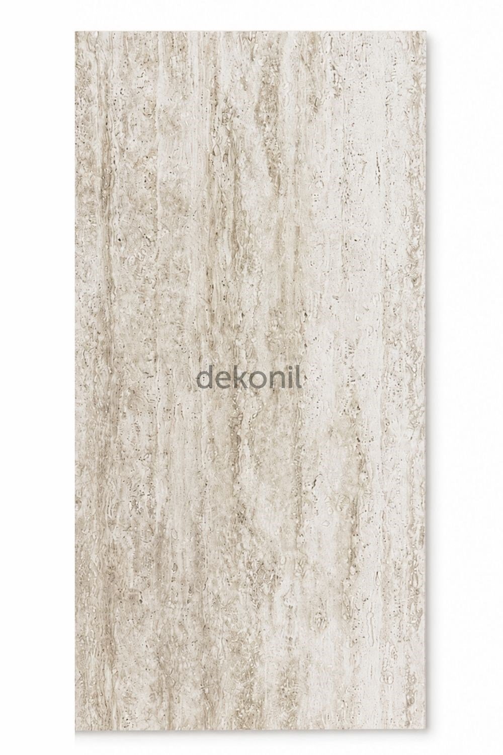 Fildişi Traverten Desenli Flex Stone İnce Esnek Doğal Taş Panel 50*100 cm