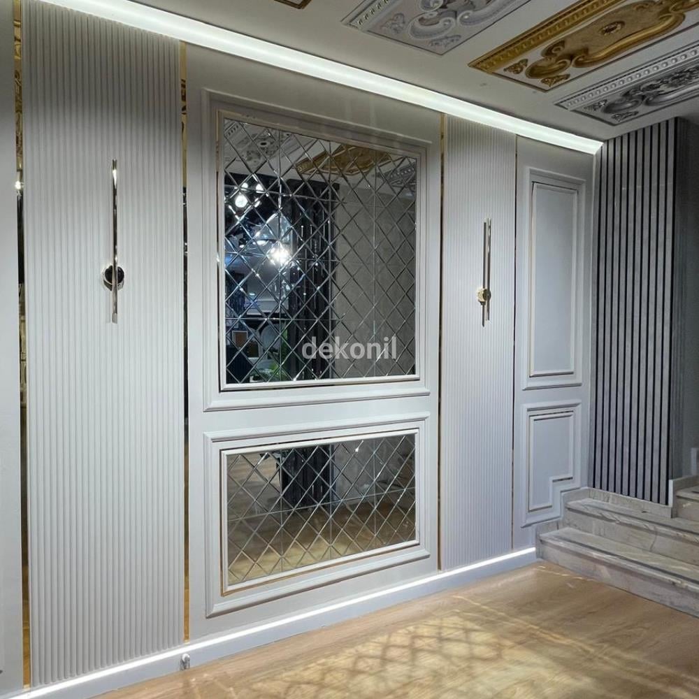 Gold Lindis Şarjlı Kablosuz LED Aplik